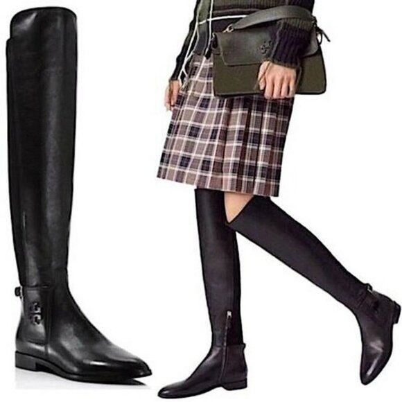 NIB Tory Burch Wyatt Over The Knee Tall Boots Size 6.5 - Picture 1 of 10